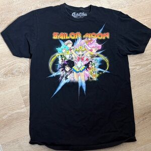 Sailor Moon Black Graphic Tee